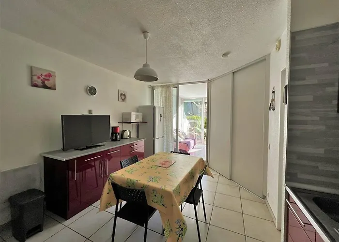 T2 Rdc Avec Terrasse Sud, 4 Pers, Parking - Fr-1-307-187 Apartment