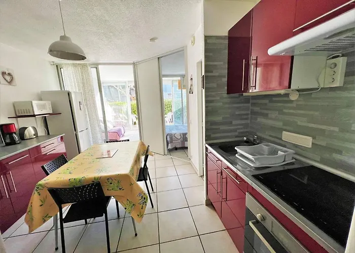 T2 Rdc Avec Terrasse Sud, 4 Pers, Parking - Fr-1-307-187 Apartment Le Grau-du-Roi